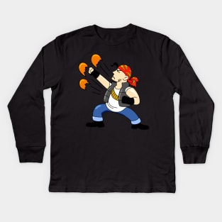 KoF Ralf Kids Long Sleeve T-Shirt